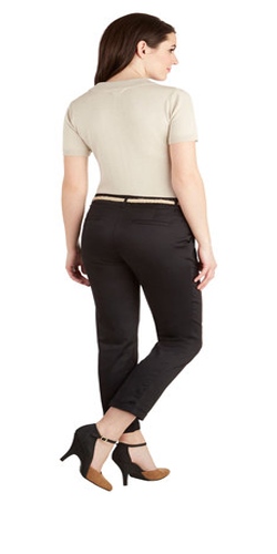 New Slack Swing Pants in Black - Image 4